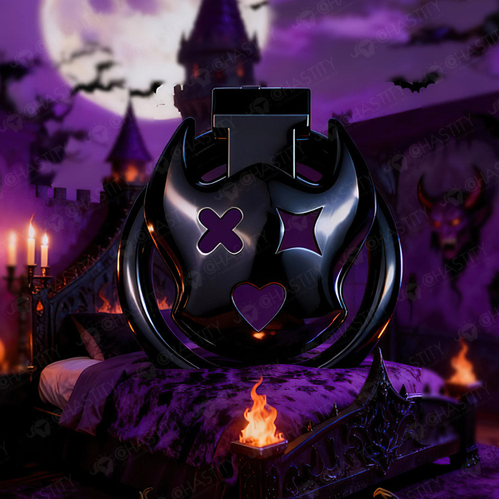 Flat Devil Black Cock Cage