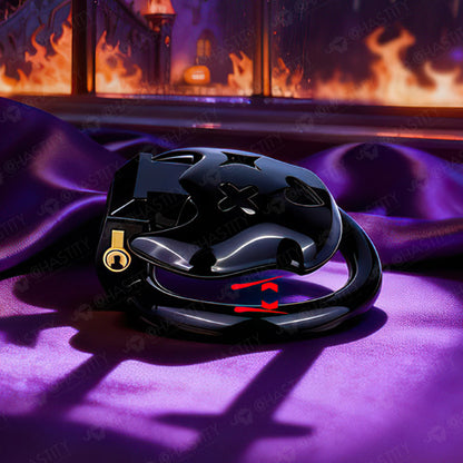 Flat Devil Black Cock Cage