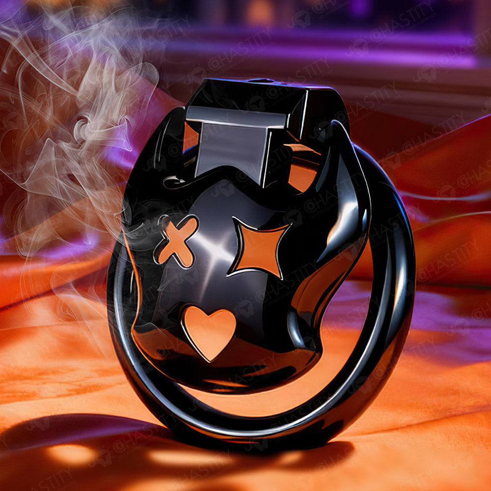 Flat Devil Black Cock Cage