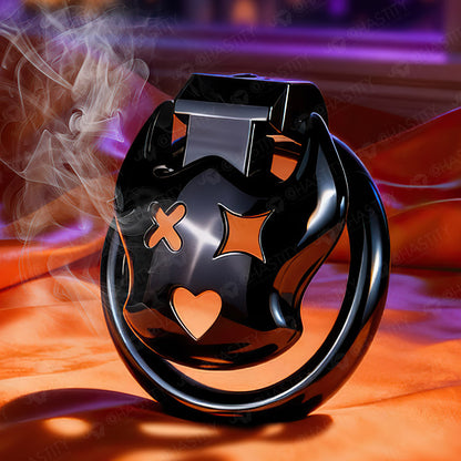 Flat Devil Black Cock Cage