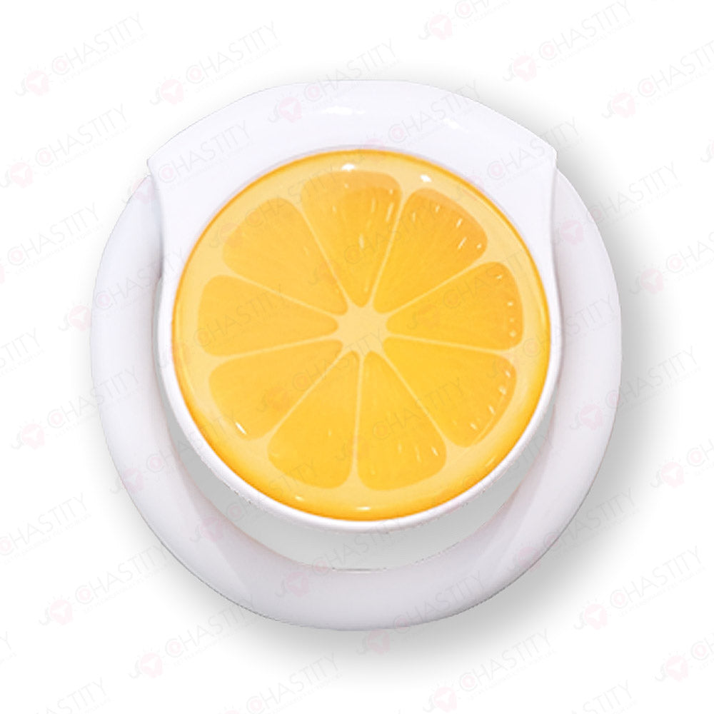 Flat Fruit Series - Lemon No Peeing In Chastity