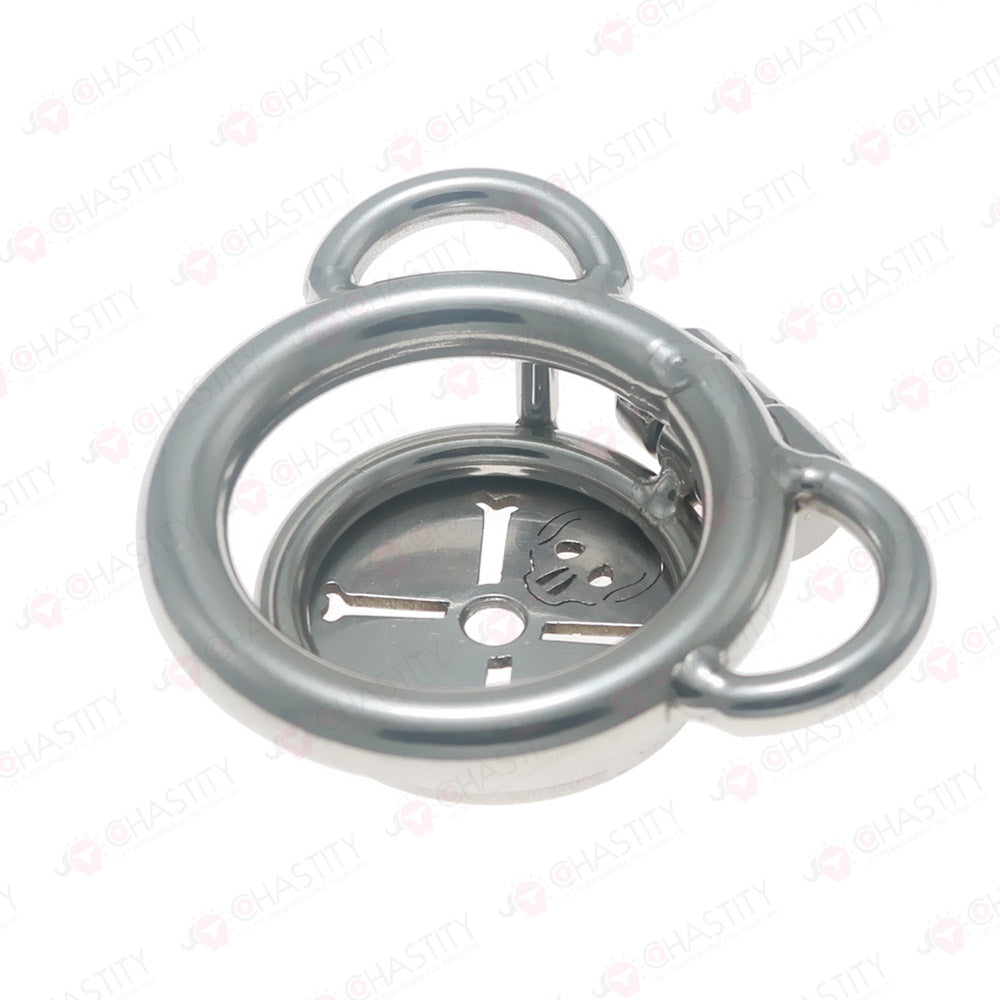 Flat Pirate Aggressor Chastity Device