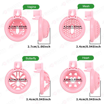 Flat Silicone Soft Cock Cage