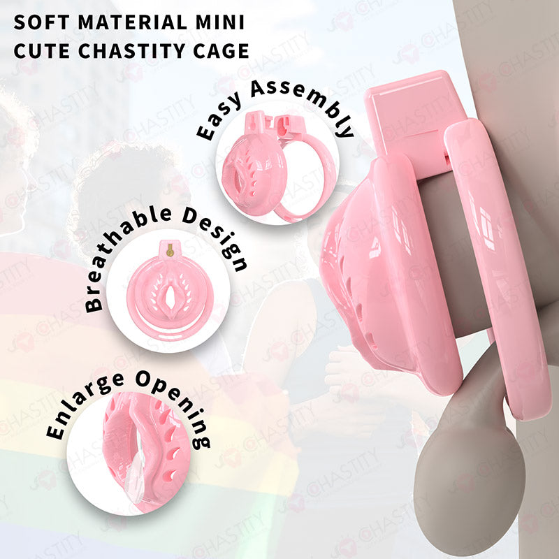 Flat Silicone Soft Cock Cage