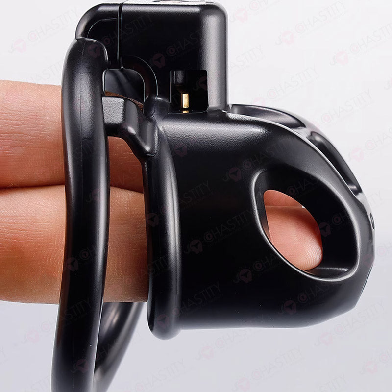 Flat + Small Chastity Cages Set (2 Cages With 3 Rings)