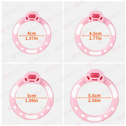 Flat Tentacle Coiled Chastity Cage