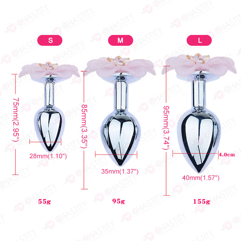 Flower Butt Plug MChastity Flower Butt Plug MChastity