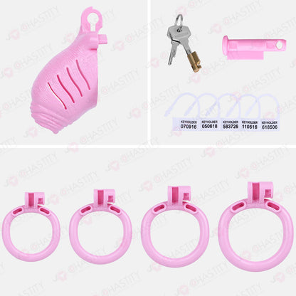 Full Time Foreskin Style Chastity Cage
