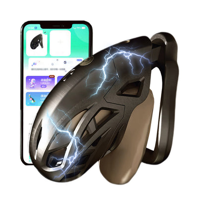 Future Warrior Armor App Controlled Cock Cage (Electric Shock)