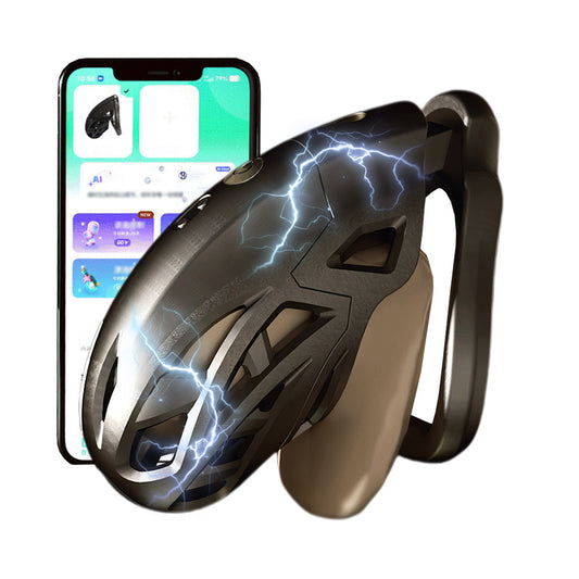 Future Warrior Armor App Controlled Cock Cage (Electric Shock)