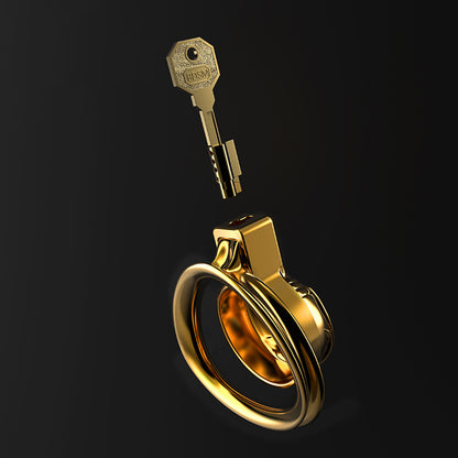 Golden Chastity Lock