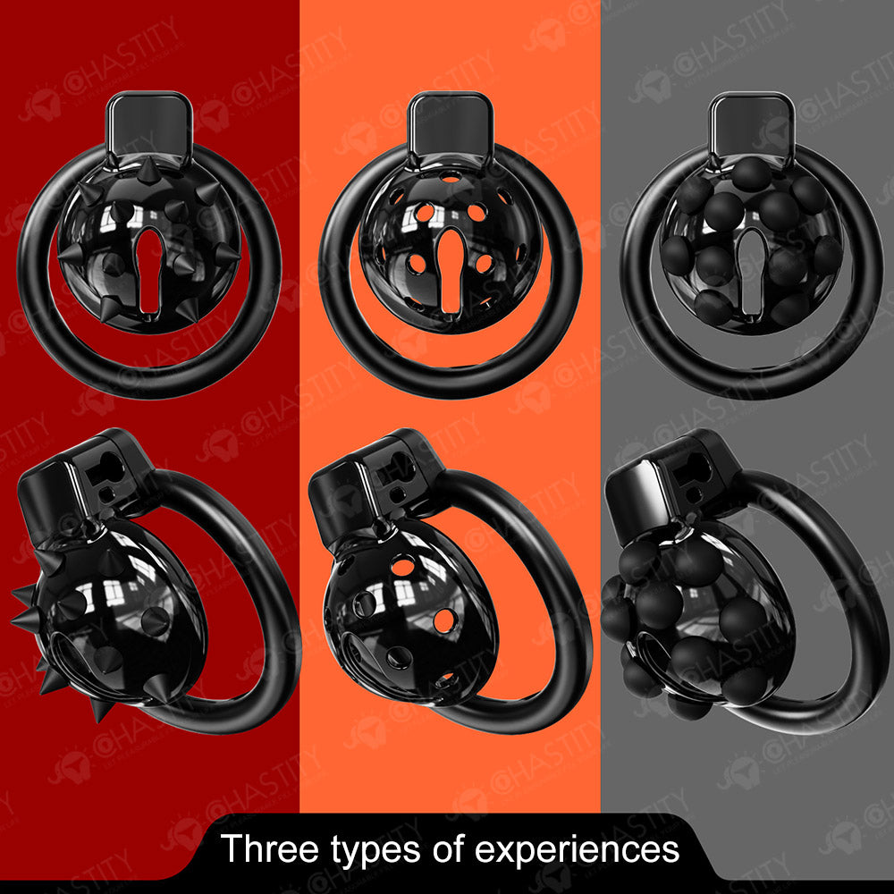 Hedgehog BDSM Chastity Play (Silicone Spikes)