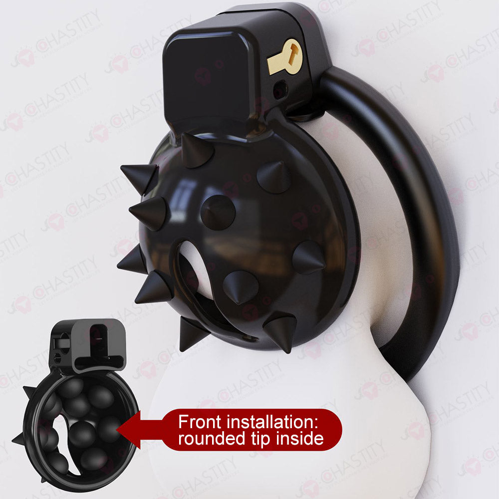 Hedgehog BDSM Chastity Play (Silicone Spikes)