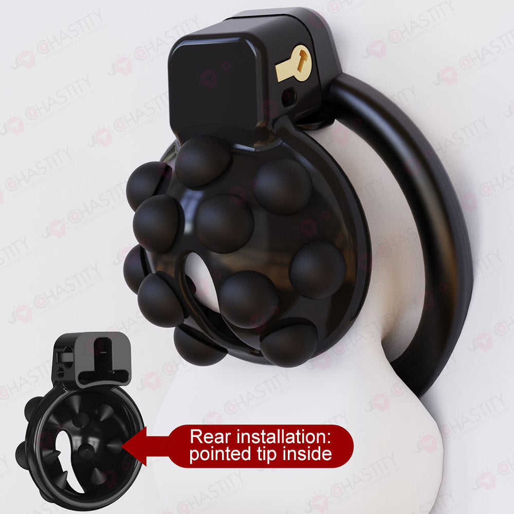 Hedgehog BDSM Chastity Play (Silicone Spikes)