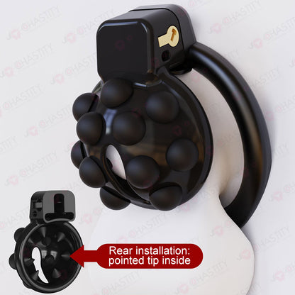 Hedgehog BDSM Chastity Play (Silicone Spikes)