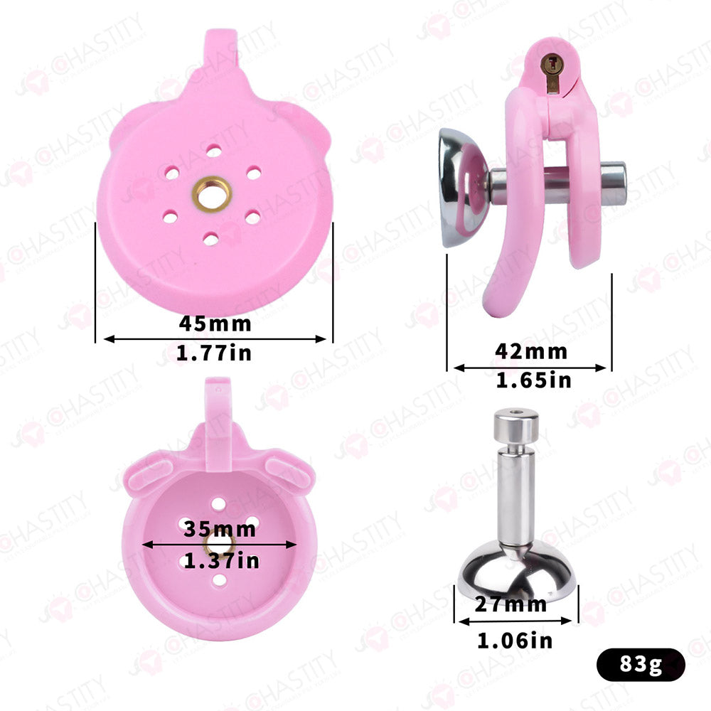 High-Freedom Assembly Chastity Cage