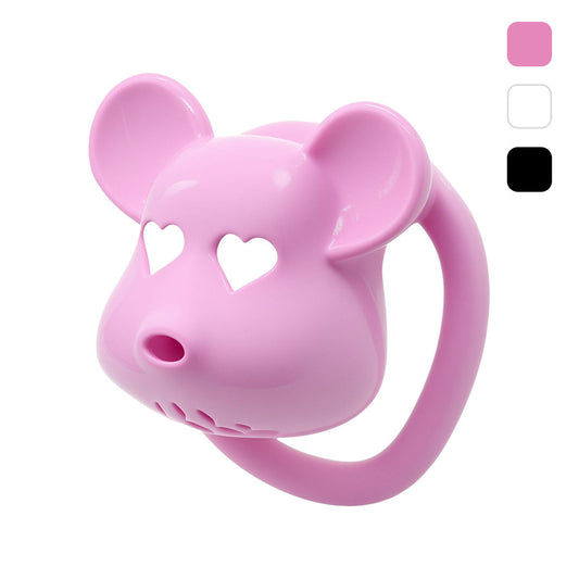 Horny Little Bear Chastity Cage