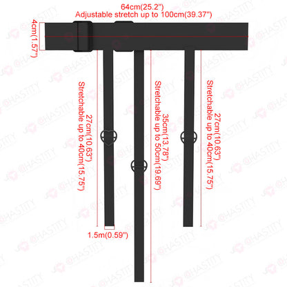 Installable Soft Nail Flat Chastity Cock Cage