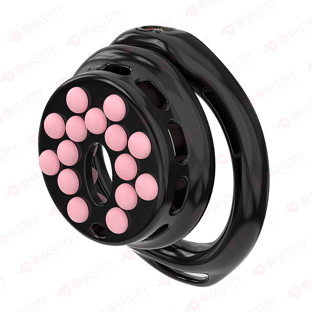 Installable Soft Nail Flat Chastity Cock Cage