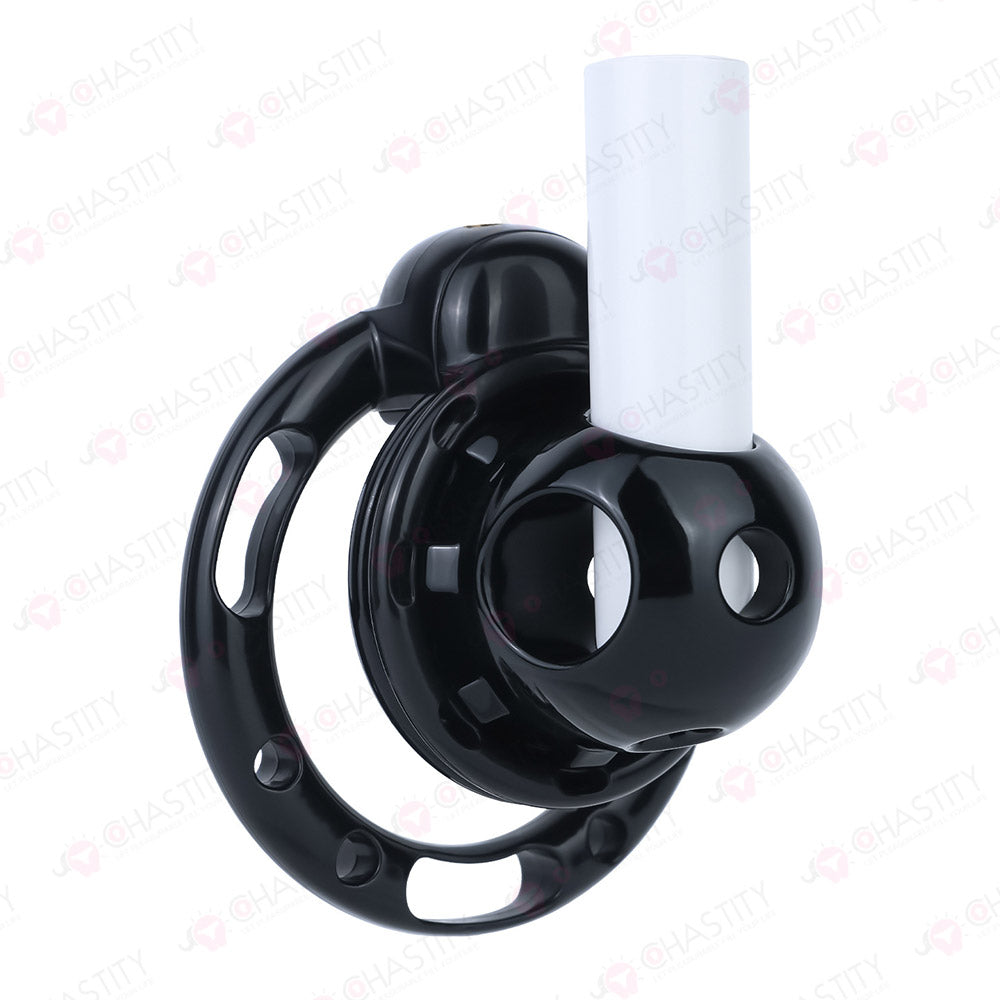 Internal Protrusion Massage Chastity Cage with Split Vibration