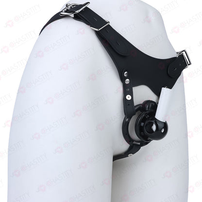 Internal Protrusion Massage Chastity Cage with Split Vibration