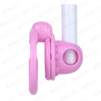Internal Protrusion Massage Chastity Cage with Split Vibration