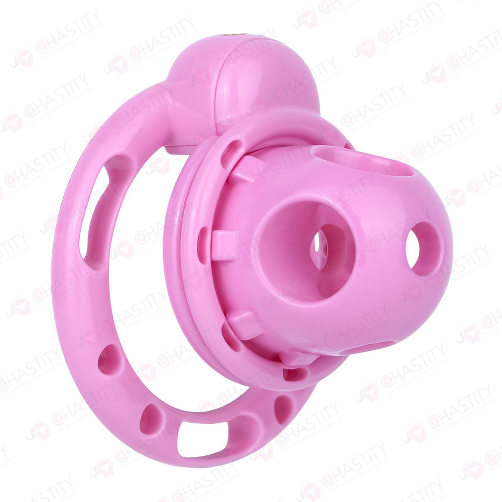 Internal Protrusion Massage Chastity Cage with Split Vibration