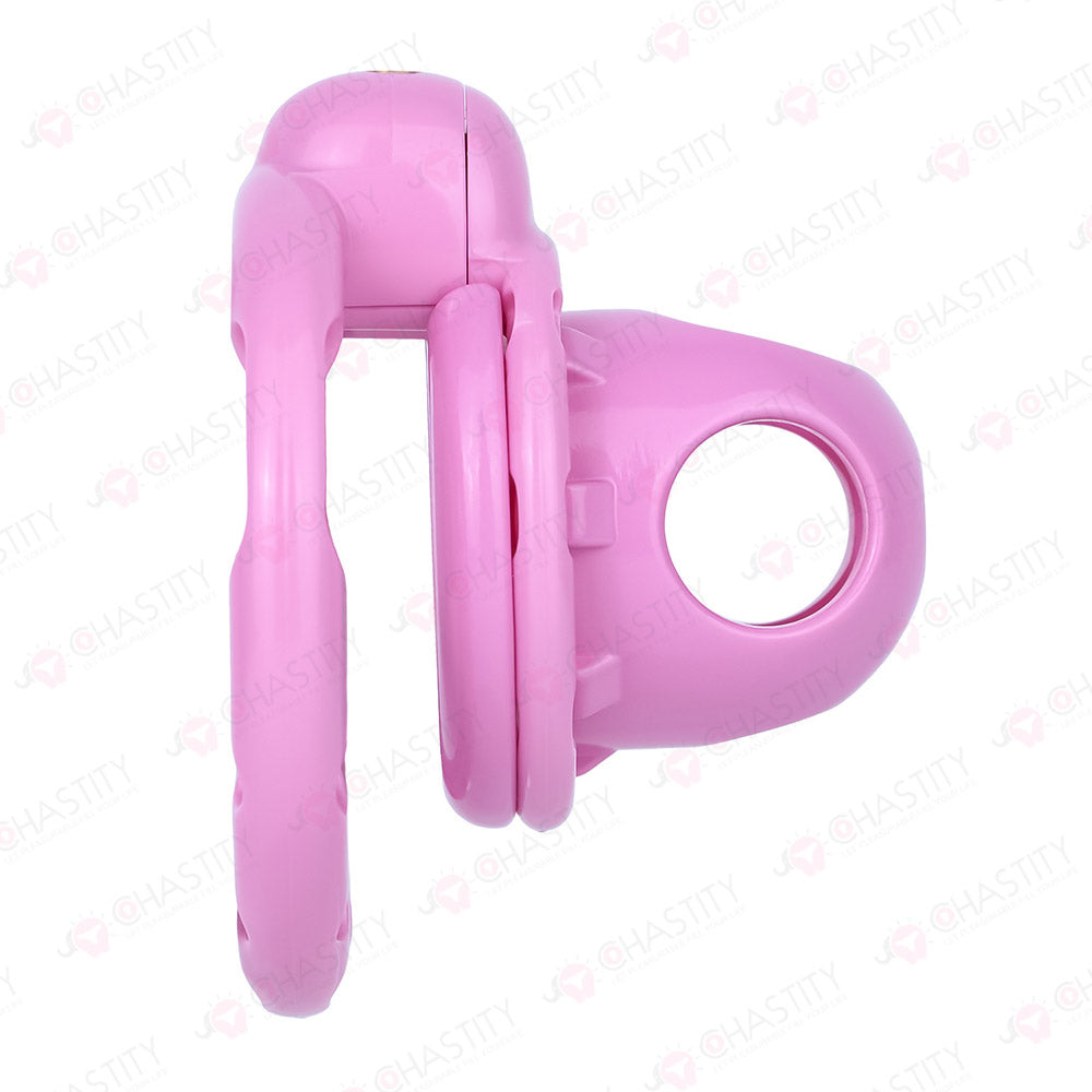 Internal Protrusion Massage Chastity Cage with Split Vibration