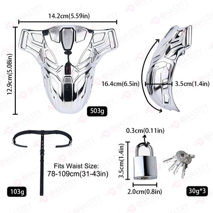 Interstellar Mecha - Heavy Duty Stainless Steel Underwear
