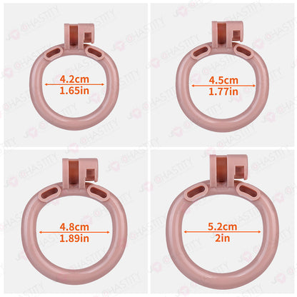 Inverted Simulated Glans Chastity Cage
