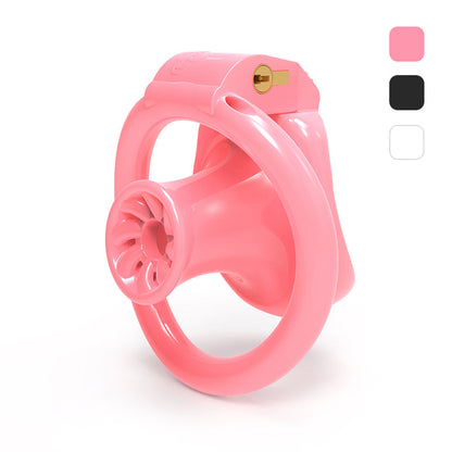Inverted Turbo Trumpet Tube Chastity Cage