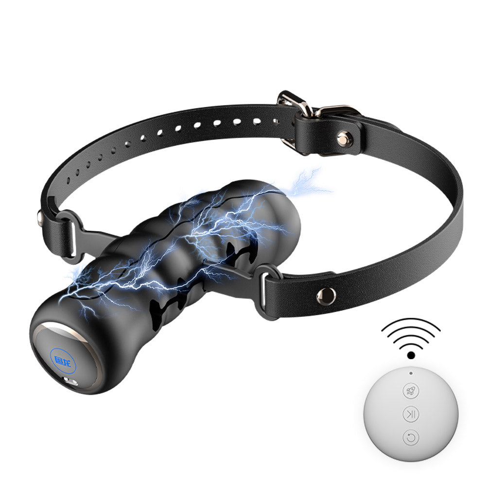 JEUSN Wireless Remote Control Electric Shock Gag