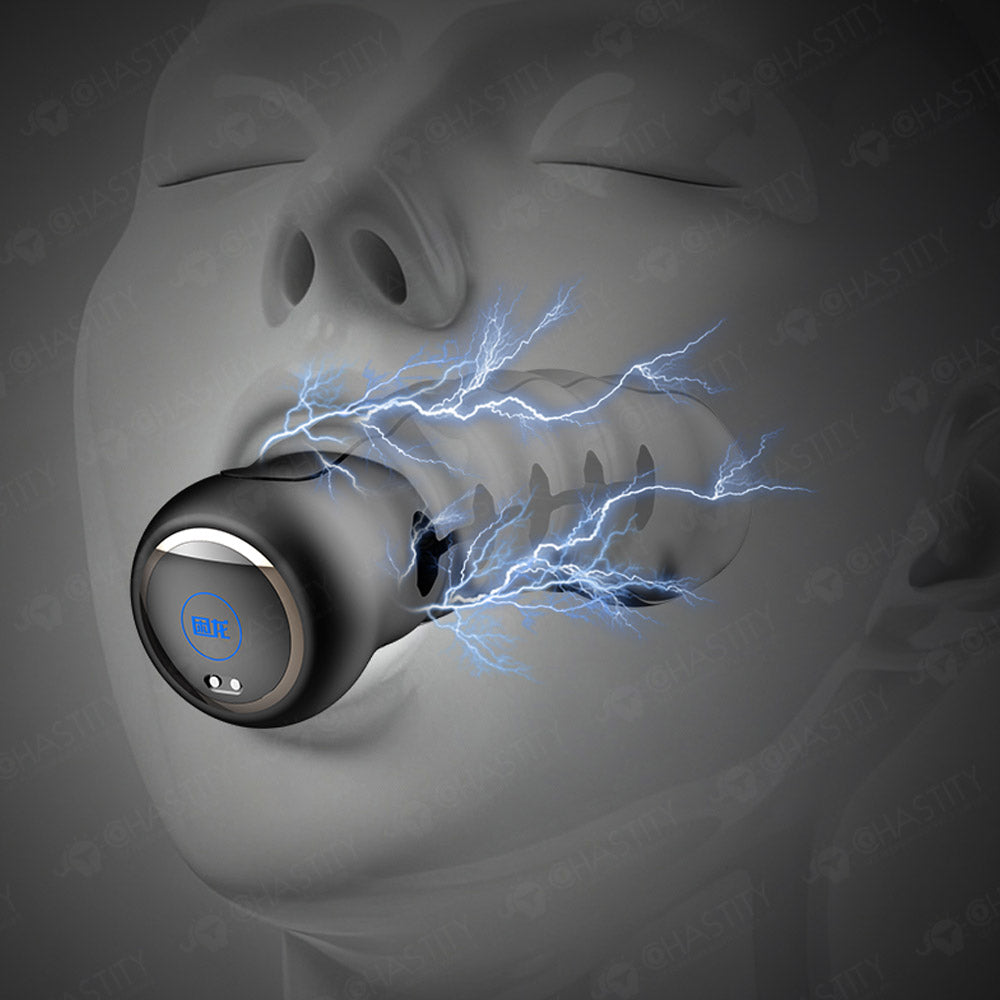JEUSN Wireless Remote Control Electric Shock Gag