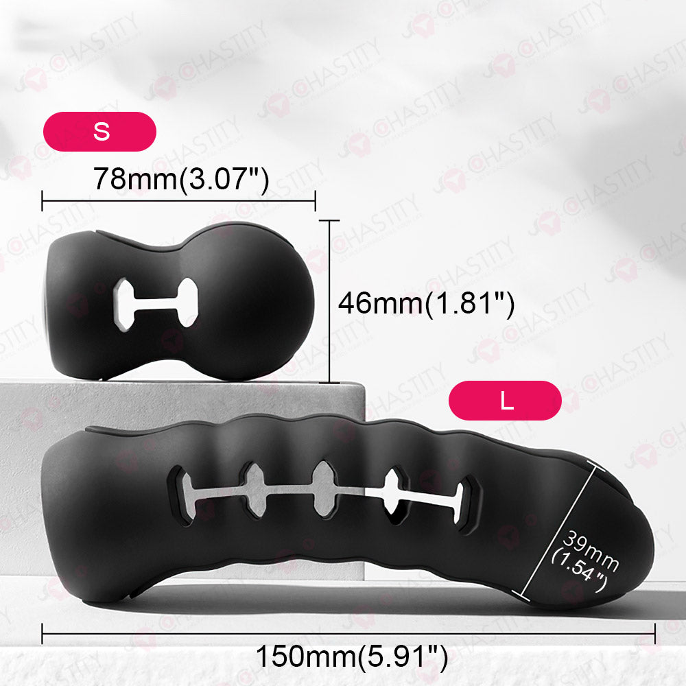 JEUSN Wireless Remote Control Electric Shock Gag