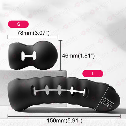JEUSN Wireless Remote Control Electric Shock Gag