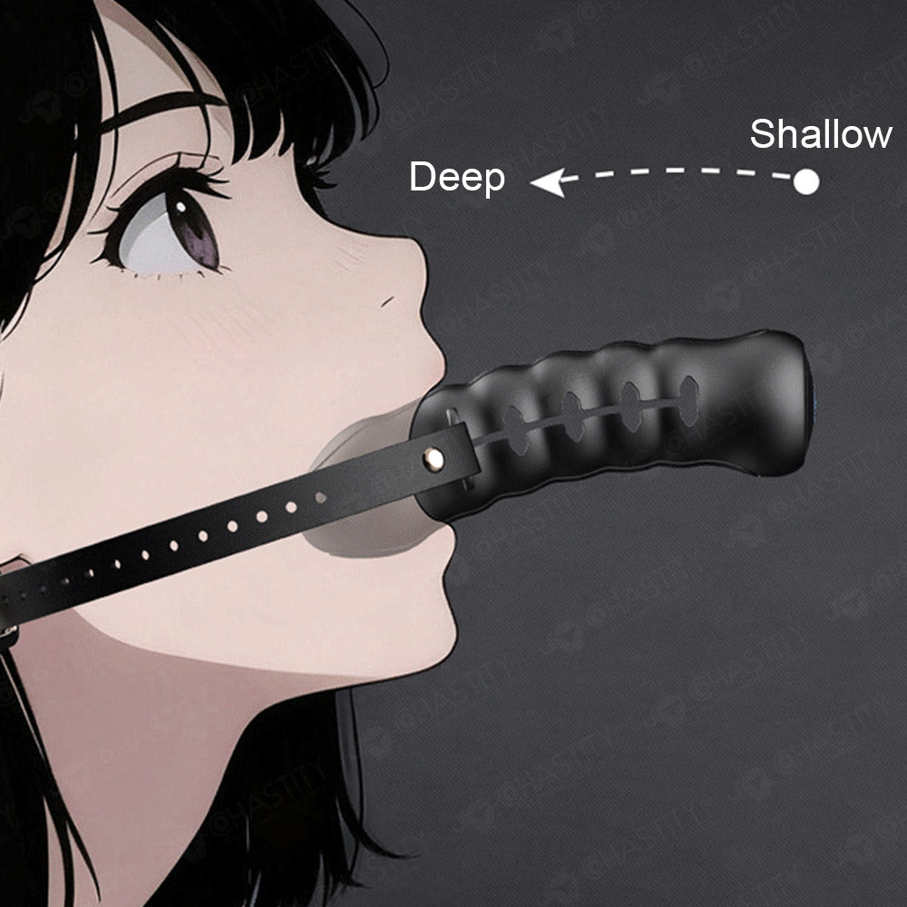 JEUSN Wireless Remote Control Electric Shock Gag