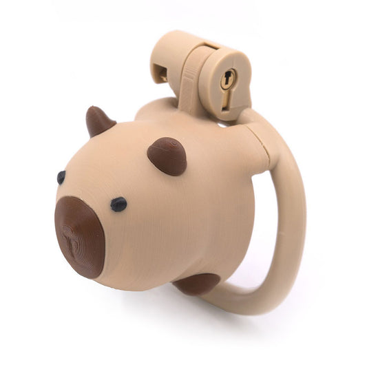 Kawaii Capybara Funny Chastity Cage
