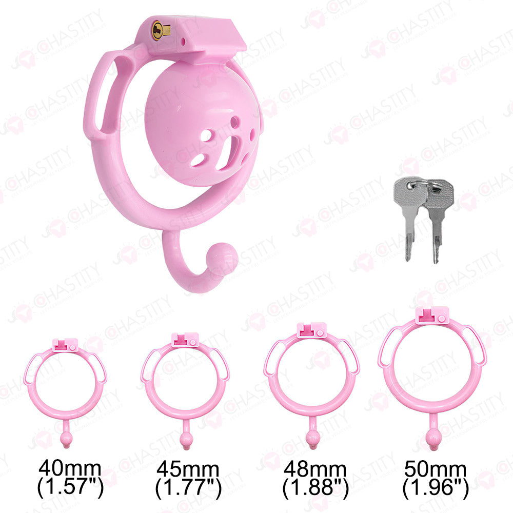 Knight Chastity Hat For Penis (Wearable Ring With Hook)