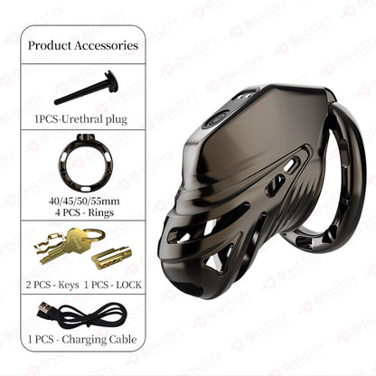 LOCKINK Estim Eel APP Long Distance Chastity Cage