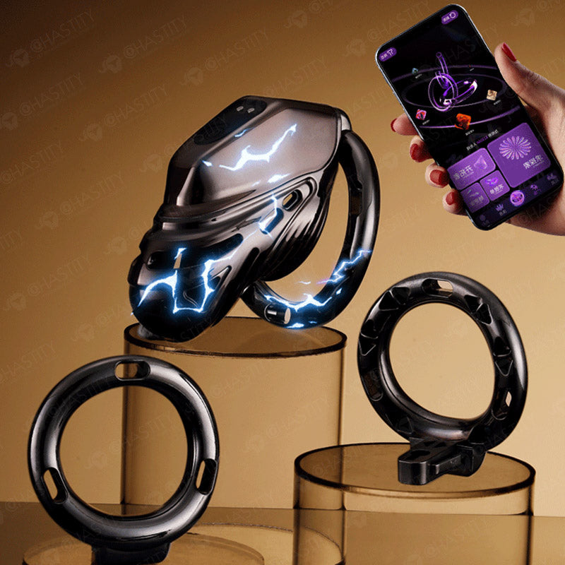 LOCKINK Estim Eel APP Long Distance Chastity Cage