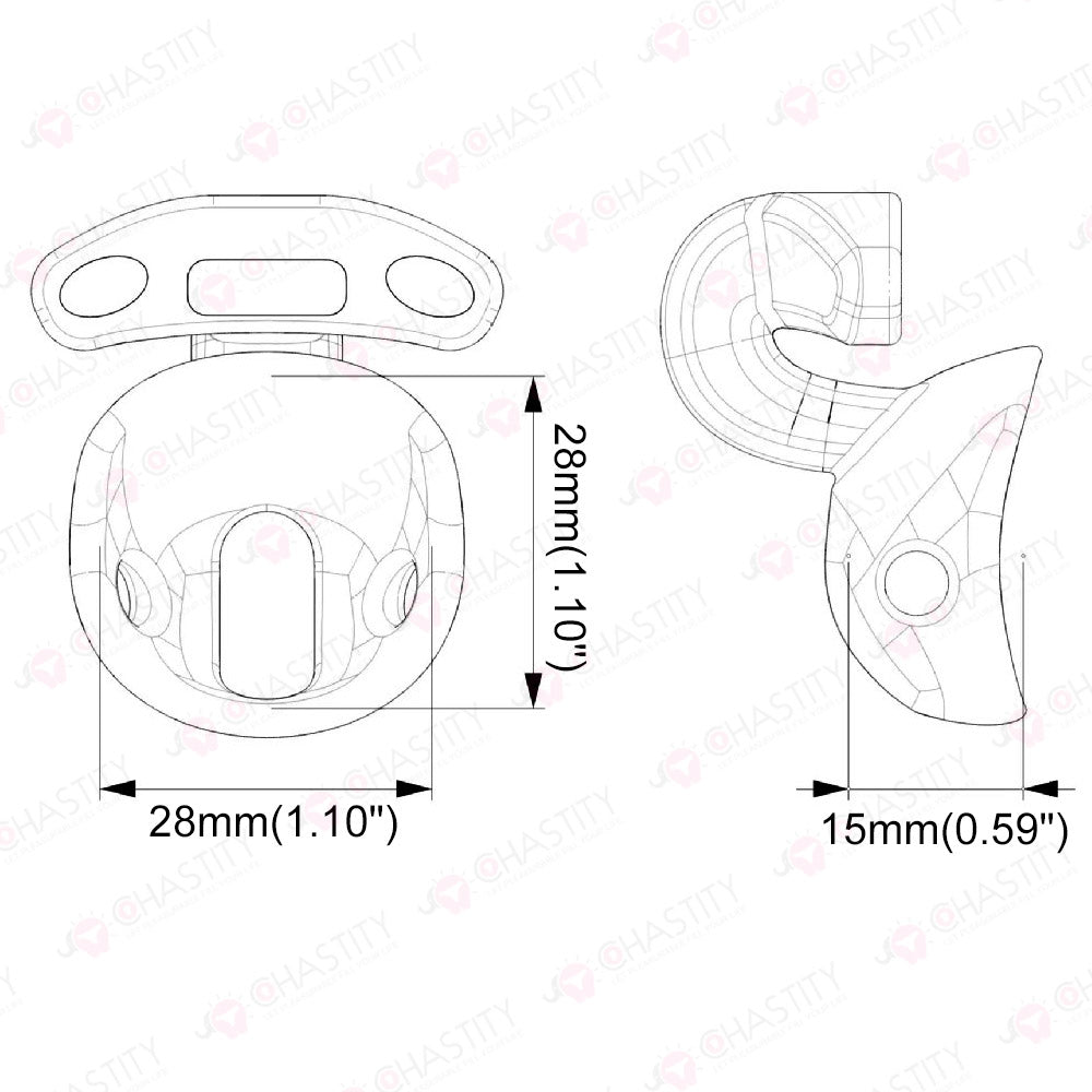 Ladybug Mini Advanced Male Chastity Training Device
