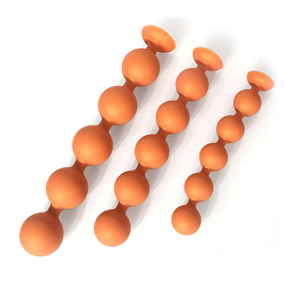 Large Soft Anal Bead Plug
