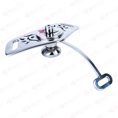 Leather & Metal Inverted Contract Chastity Pants