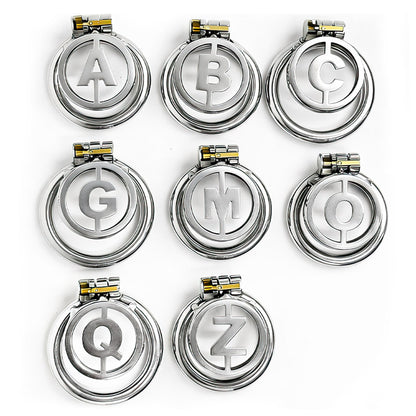 Letter Lockdown Chastity Cage