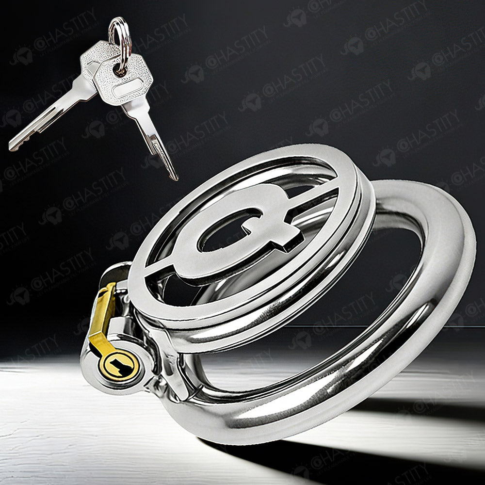 Letter Lockdown Chastity Cage