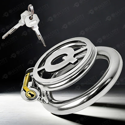 Letter Lockdown Chastity Cage
