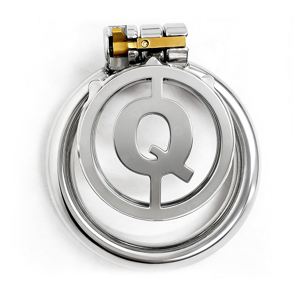 Letter Lockdown Chastity Cage