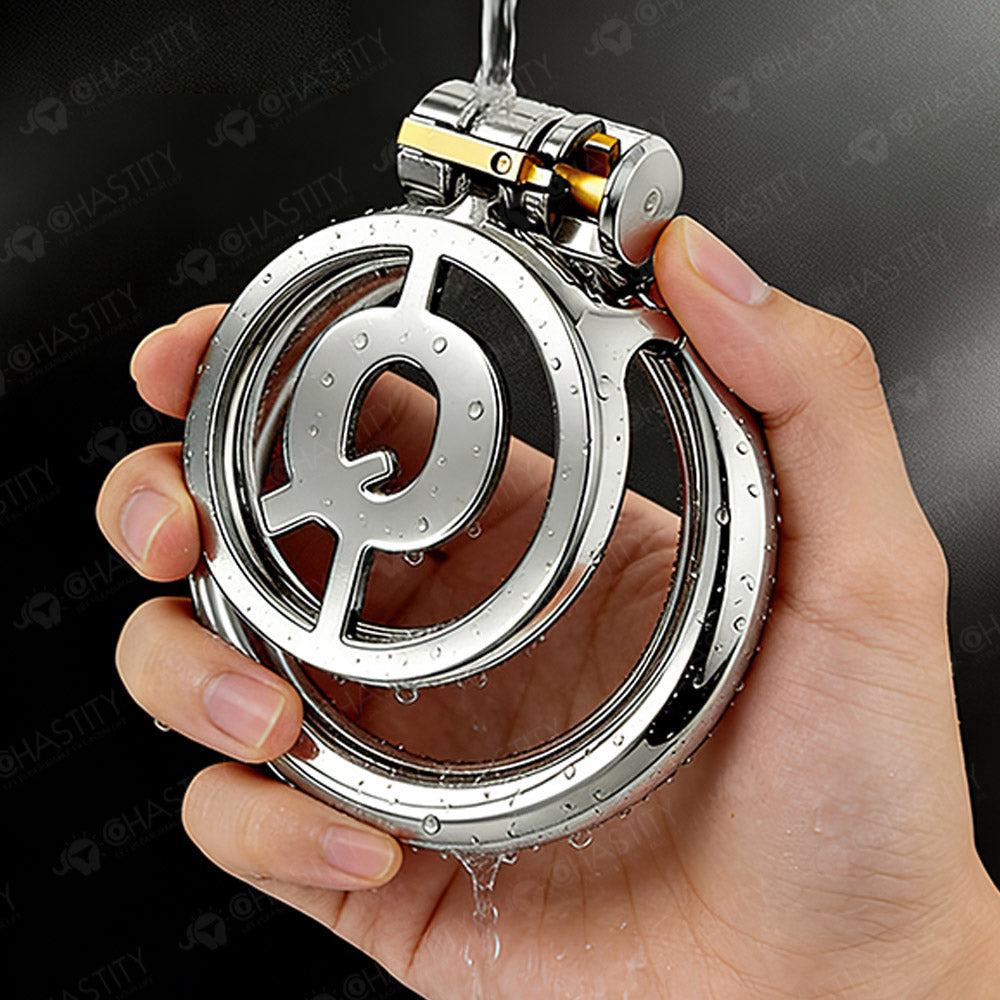 Letter Lockdown Chastity Cage