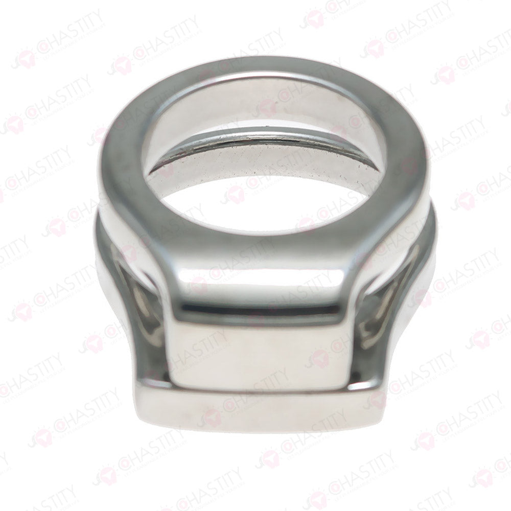 Lockable Chastity Weighted Cock Ring