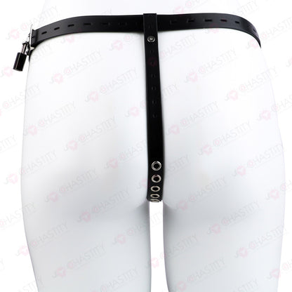 Lockable Auxiliary Belt For Chastity Cages
